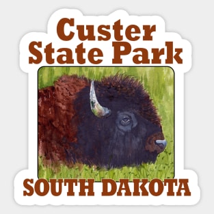 Custer State Park, South Dakota Sticker